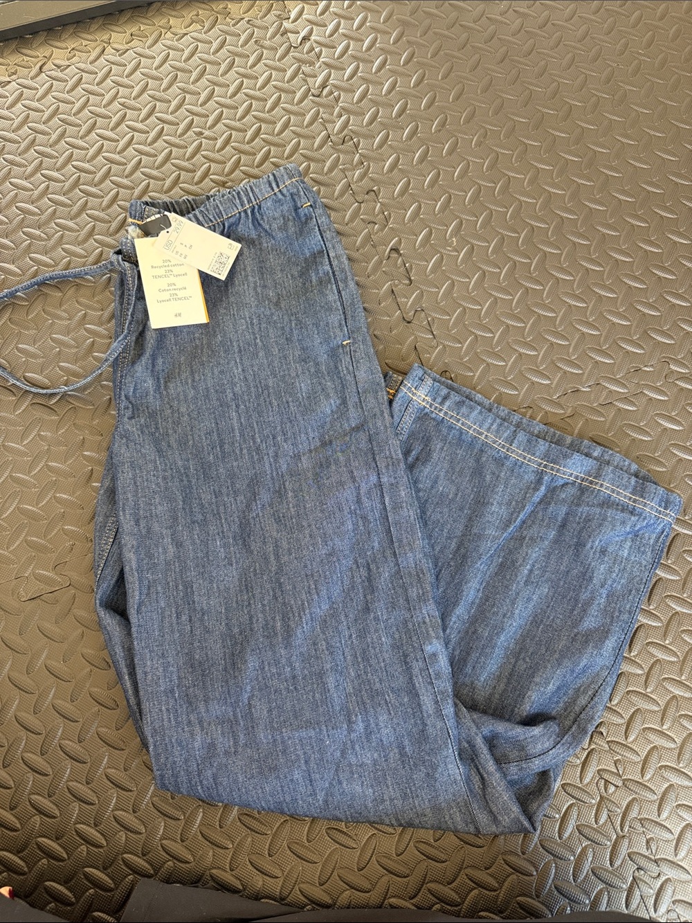 H&M drawstring jeans